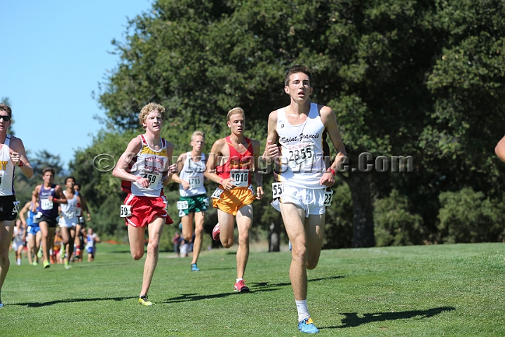 2015SIxcHSSeeded-142.JPG - 2015 Stanford Cross Country Invitational, September 26, Stanford Golf Course, Stanford, California.